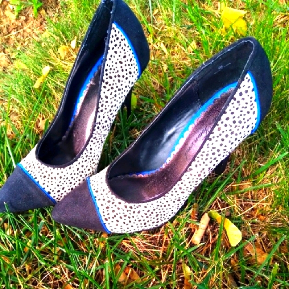 Lulu Townsend Beautiful Print Heels